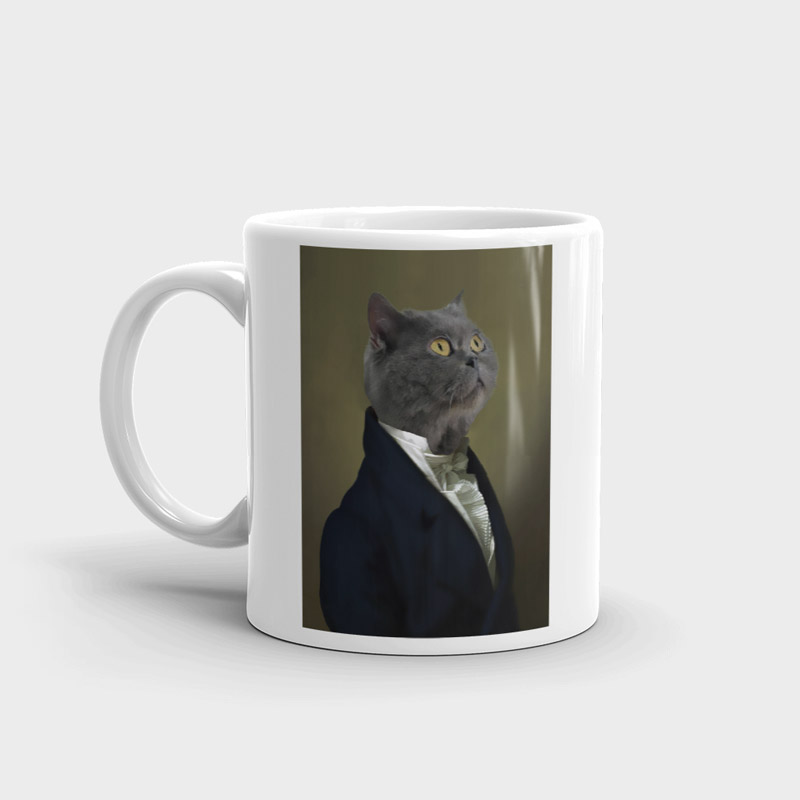 Royal Pet Portrait Large Mug - The Ambassador Royal Pet Portrait Large Mug - The Ambassador