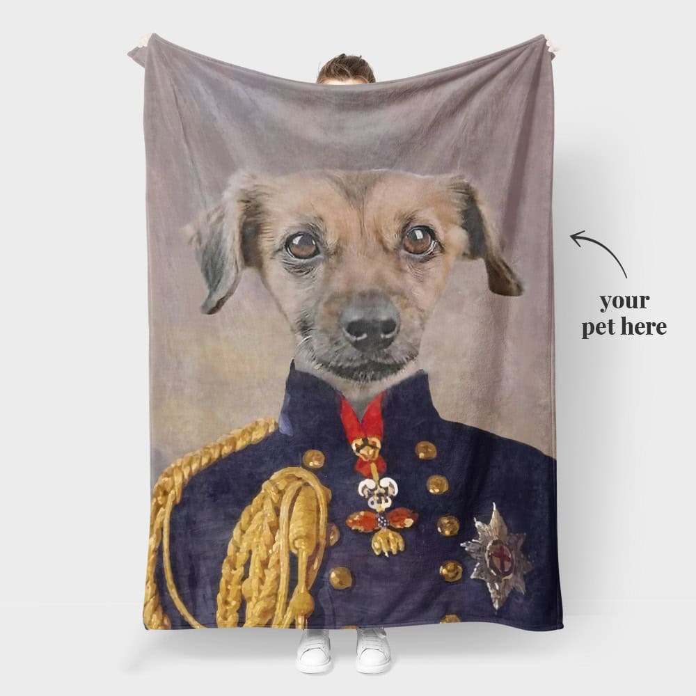 picture of dog on blanket picture of dog on blanket